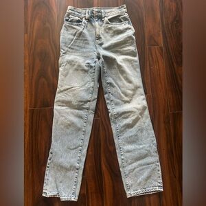 Madewell Women's Straight Leg Jeans - Light Blue